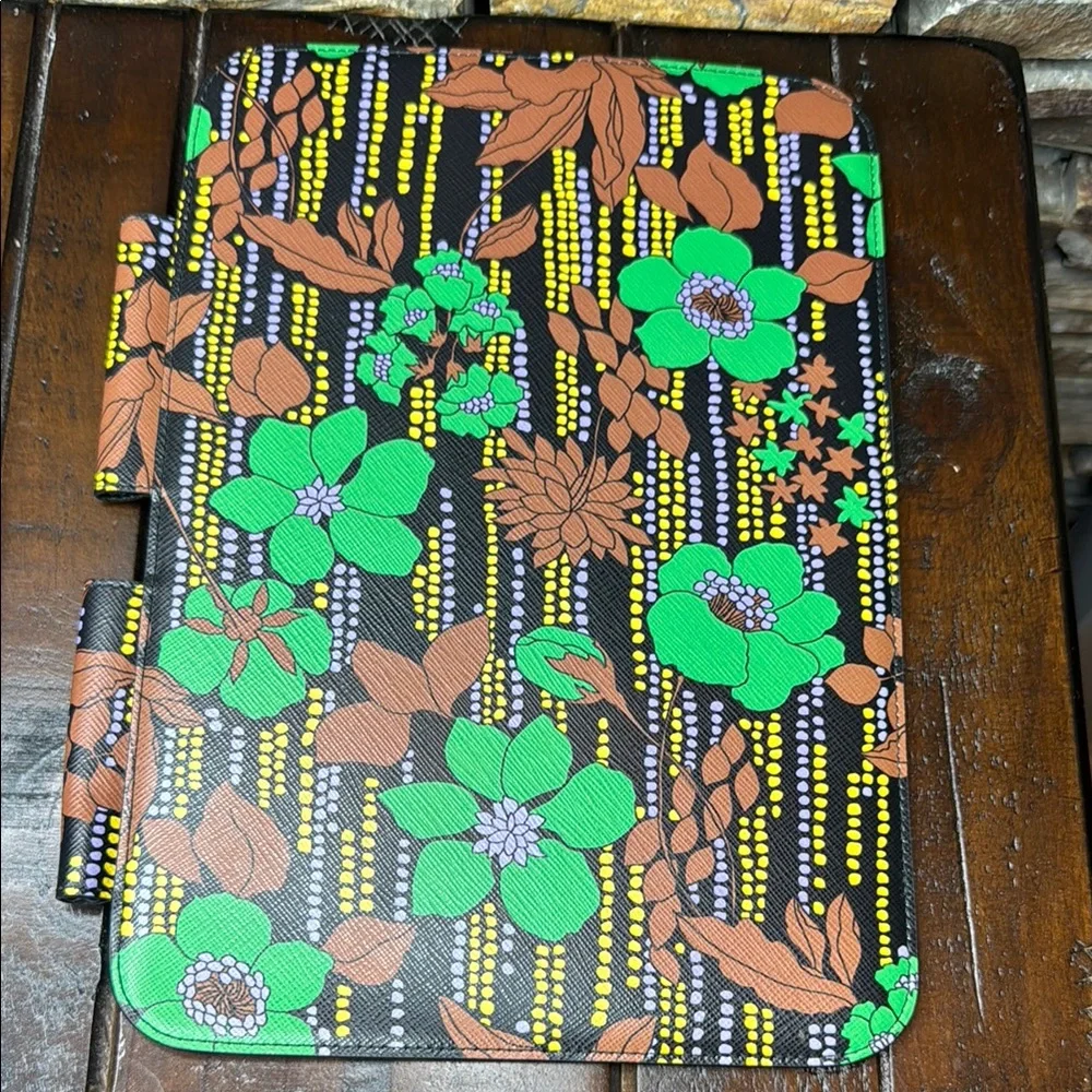 Prada Saffiano Flower Ipad/ Tablet Case